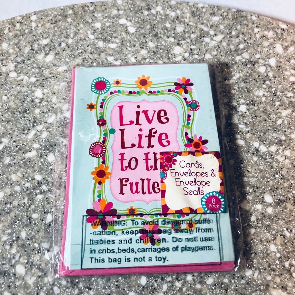 Floral Card Set with Envelopes
